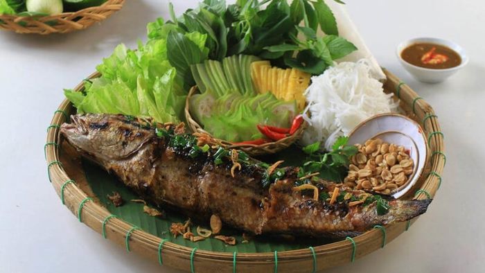 cá lóc nướng trui