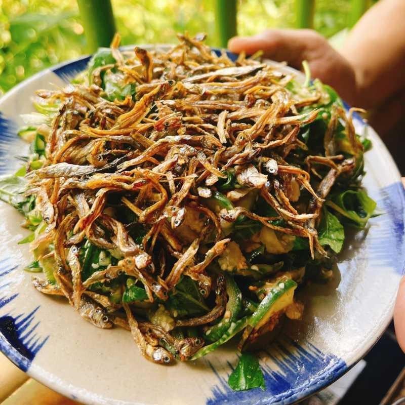Cà đắng nấu cá khô